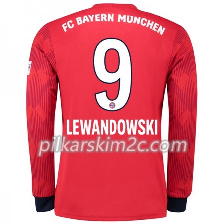 Koszulka Bayern Monachium Lewandowski 9 Główna 2018-2019 - Koszulki Piłkarskie(L/S)